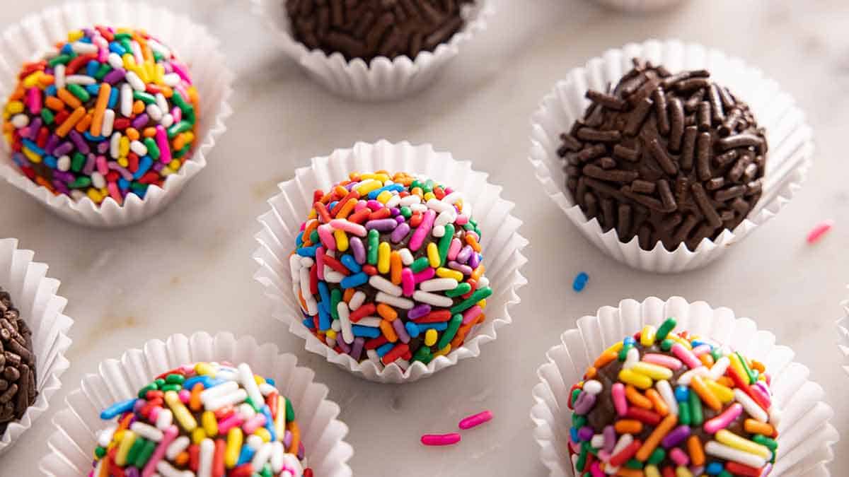 巴西国民点心-brigadeiro 巧克力球