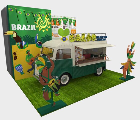 巴西食品- 美食车